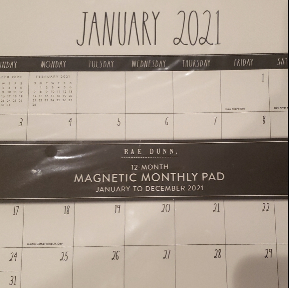 Rae Dunn Monthly Magnetic Pad